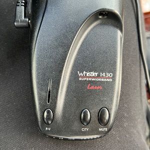 Whistler 1430 superwideband laser